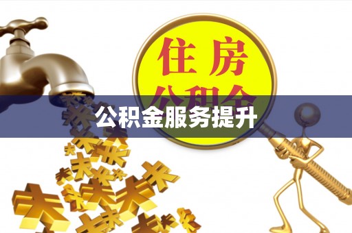 昭阳公积金服务提升