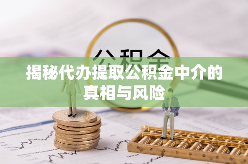 昭阳揭秘代办提取公积金中介的真相与风险