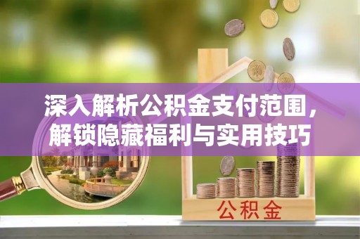 昭阳深入解析公积金支付范围，解锁隐藏福利与实用技巧